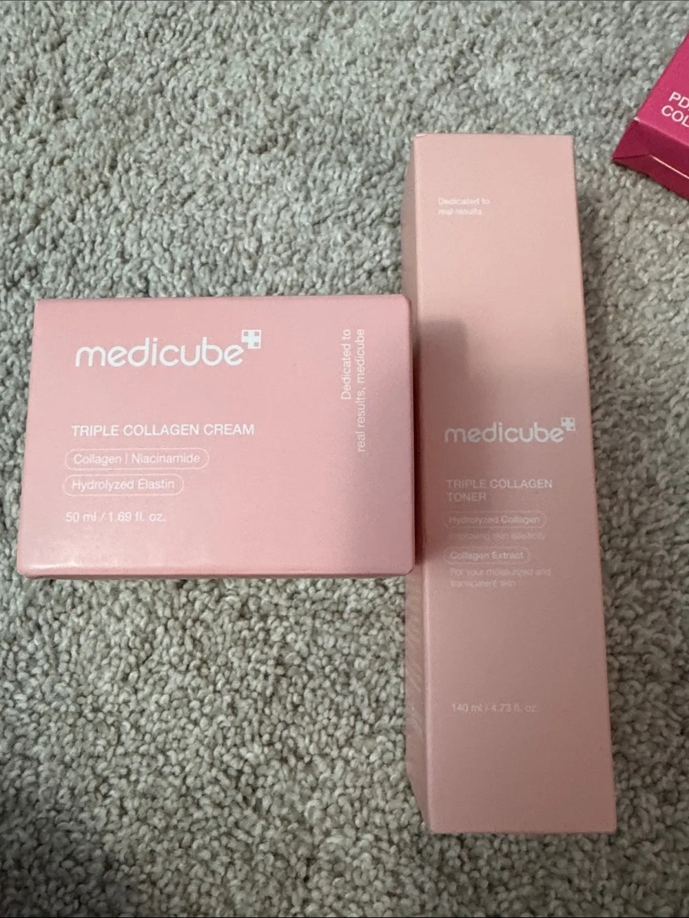 Medicube Triple Collagen Cream & Toner NEW SEALED